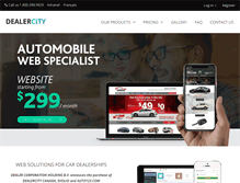 Tablet Screenshot of dealercity.com